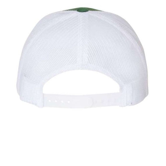 Evergreen/ White - BACK