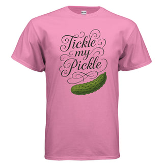 Tickle My Pickle T-Shirt in AZALEA, front view