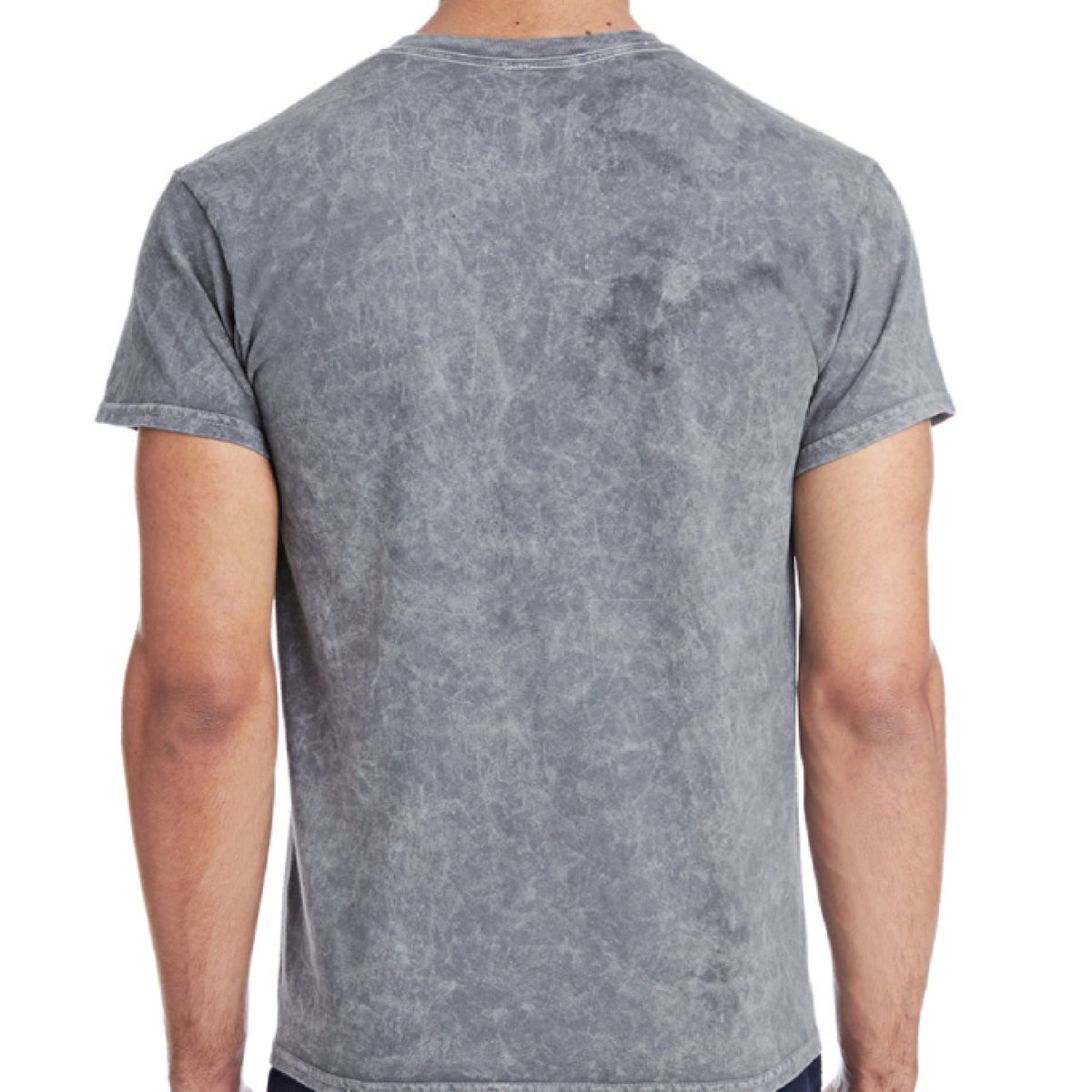 Fantastic Pickles Vintage Wash T-Shirt in Mineral Gray, back view