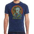 Fantastic Pickles Vintage Wash Graphic Tee in Mineral Navy — front view | heritage lifestyle | Pickles Apparel