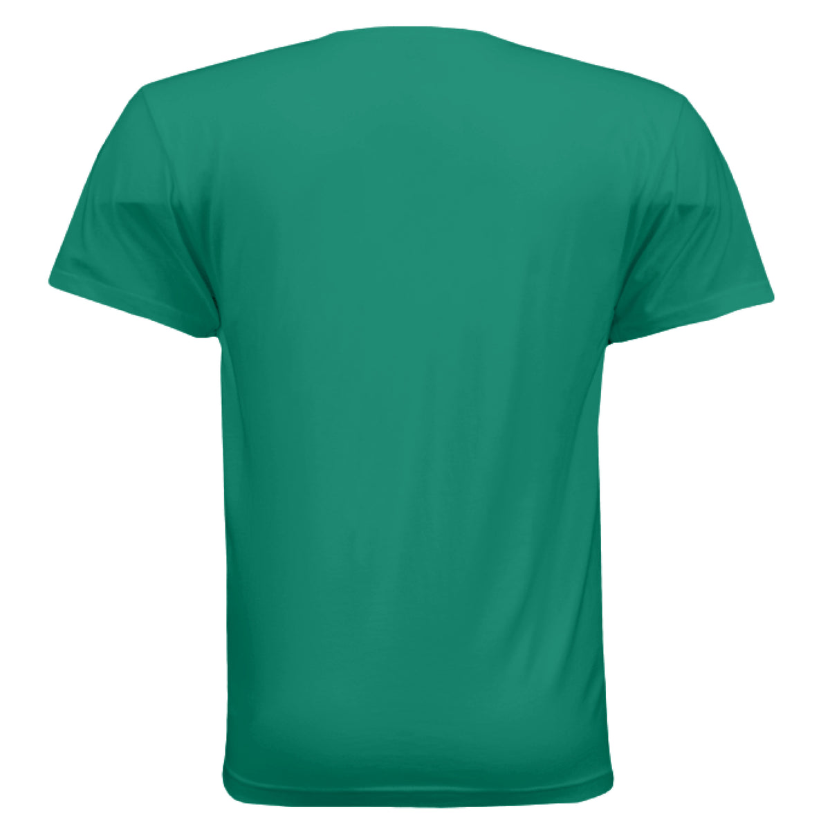 The Big Dill Funny Pickle T-Shirt in Jade Dome, back view