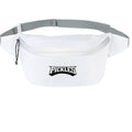 Packing Pickles Waist Pack in White — front view | novelty pickle apparel | Pickles Apparel