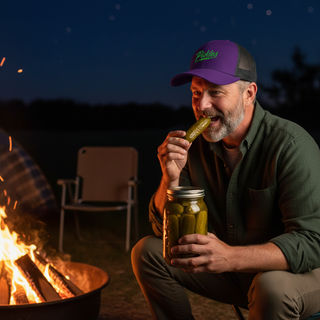 Dill-Light Eco Trucker Pickle Hat, alternate view 2
