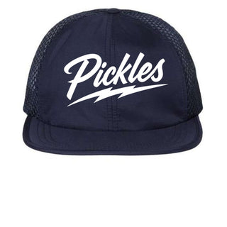 Dill-Lightning Performance Mesh Pickle Cap in Navy, front view