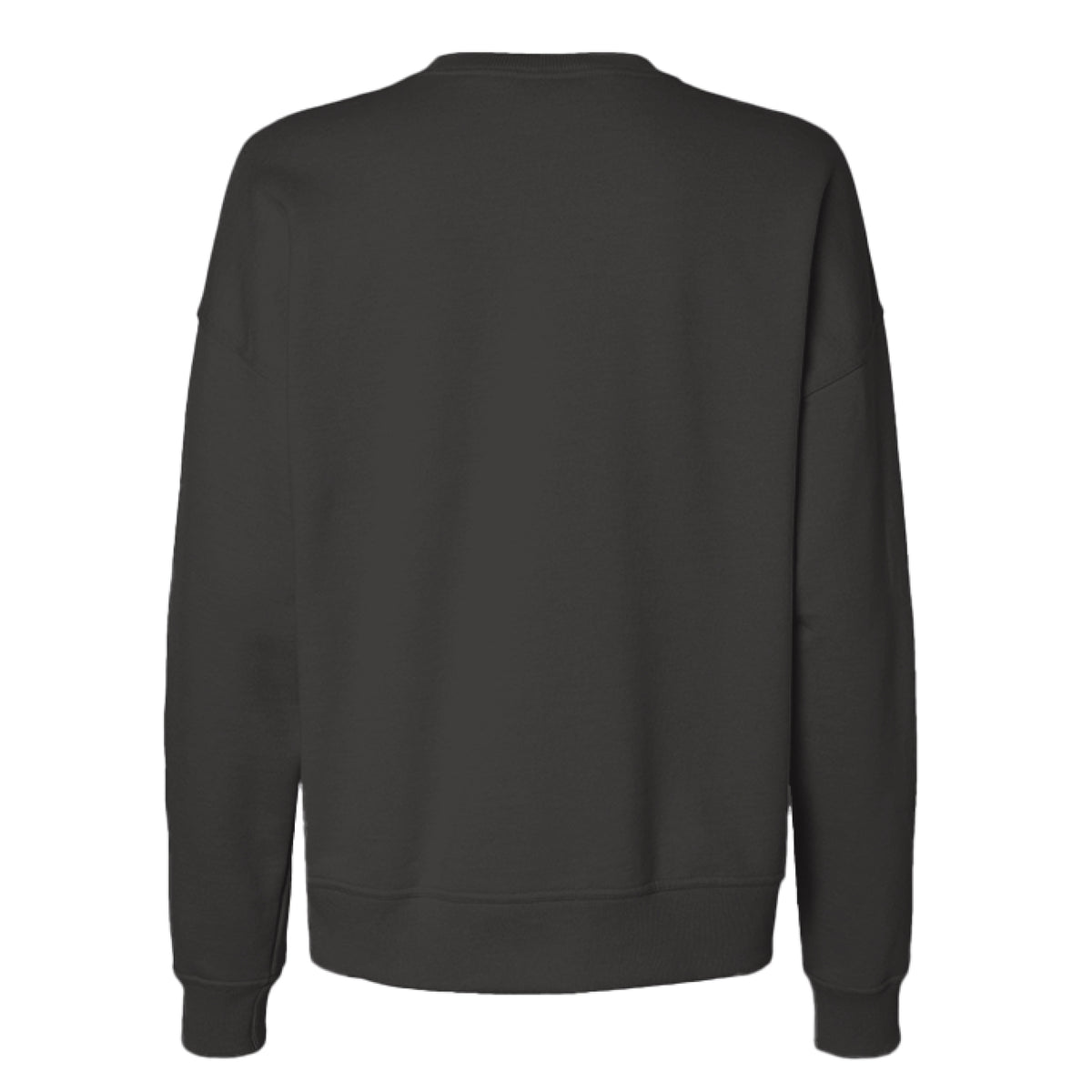 Peace Love and Pickles Women's Sweatshirt in Black, back view