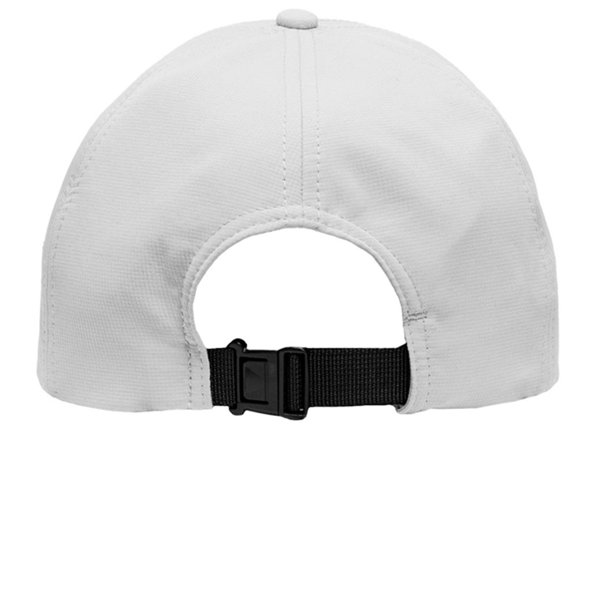 Pickle Sport Hat, Five-Panel Rope Cap in White, back view