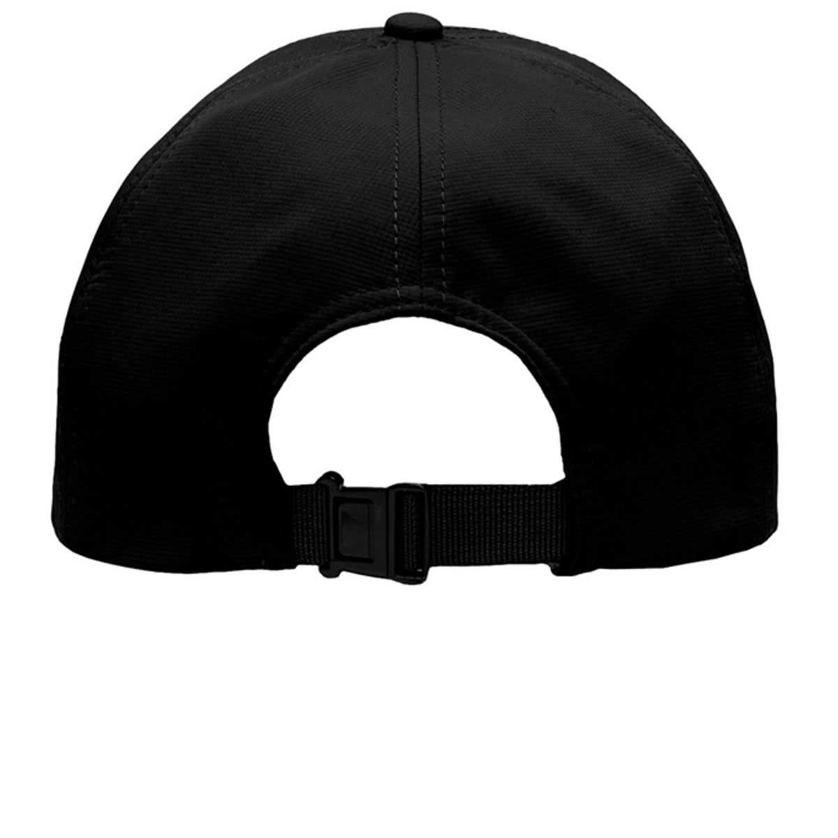 Pickle Sport Hat, Five-Panel Rope Cap in Black, back view